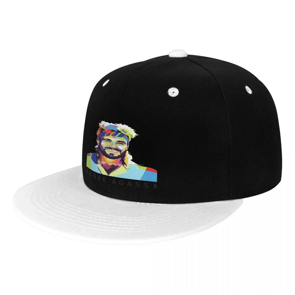 Gorra de béisbol con estampado para hombre, gorro deportivo de verano, diseño de Andrei Agassi