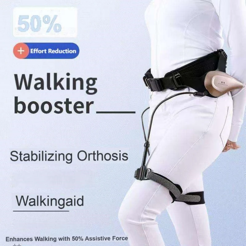 

Assisted Elderly Lower Limb Rehabilitation Training Equipment with Exoskeletal Walker Leg Exercise Joints Fixation Brace