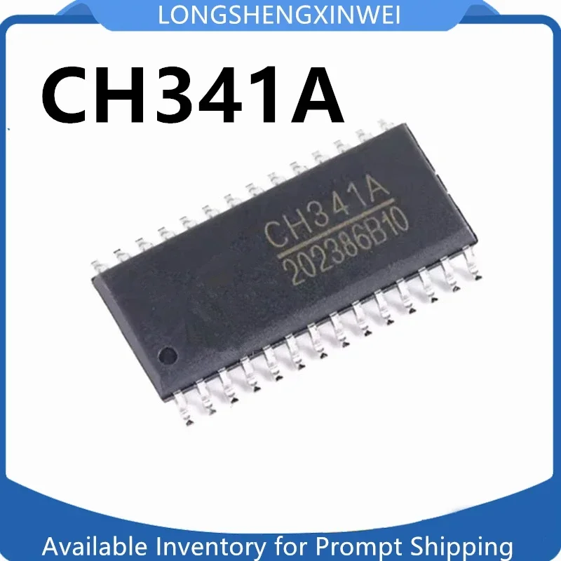 1PCS CH341A CH341 Package SOP28 Original Programmer USB Motherboard Routing LCD