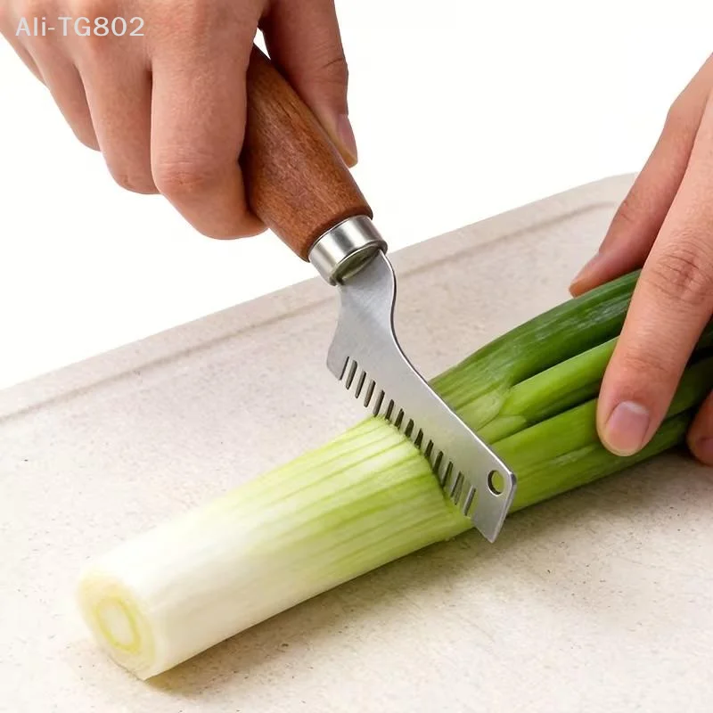 Neosfg Shredded Scallion Tool Kitchen Green Onion Shredder Grinding Knife Special Shredding Tool For Ultra-fine Silk