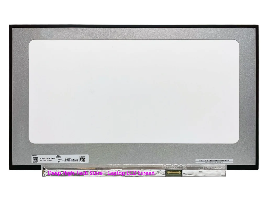 17.3 Inch Laptop LCD Screen NV173FHM-N4K N47 N46 N4C  B173HAN04.2 04.3 N173HCE-E3A-E3B Matrix Panel Replacement Non-Touch
