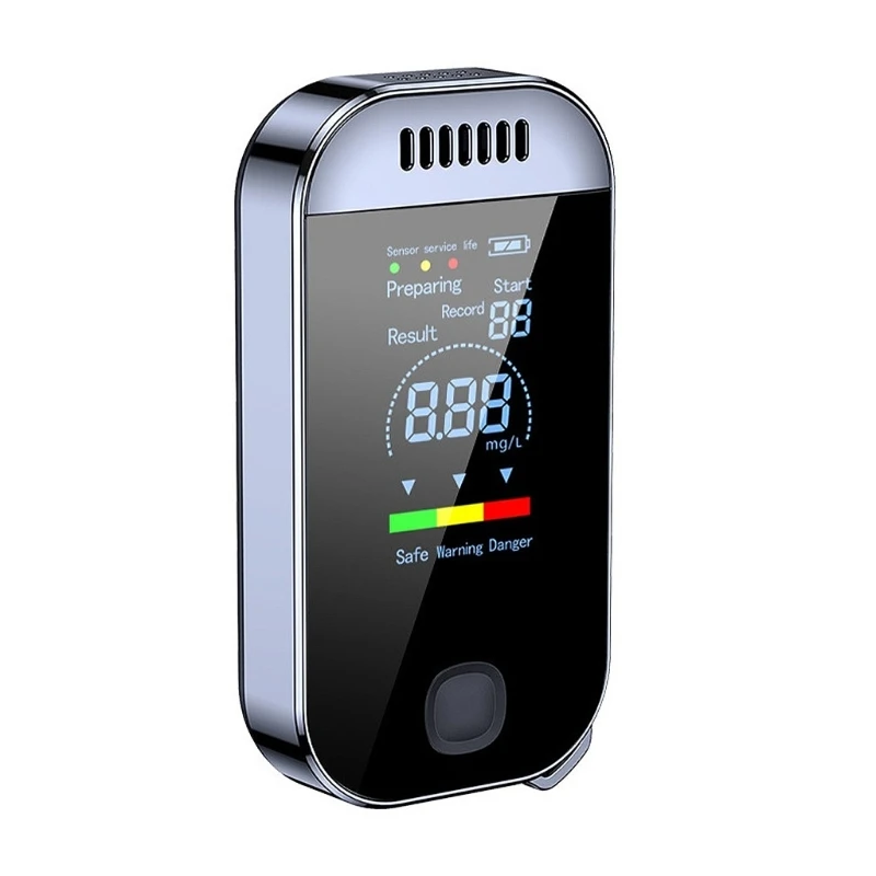 

Portable LCD Household Breath Testers Breathalyzer Detector Test