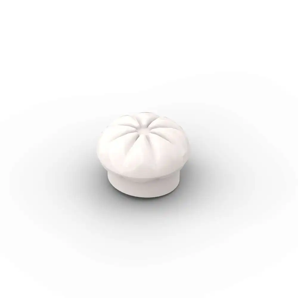 MOC 10 個 3898 シェフトークキャップビルディングブロックキットヘッドギア帽子ボディウェアパーツレンガ DIY アイデア粒子子供の誕生日プレゼント