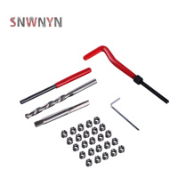 Car Repair Tools Metric Thread Repair Kit for Helicoil Car Pro Coil Drill Tool Coarse Crowbar M5 M6 M8