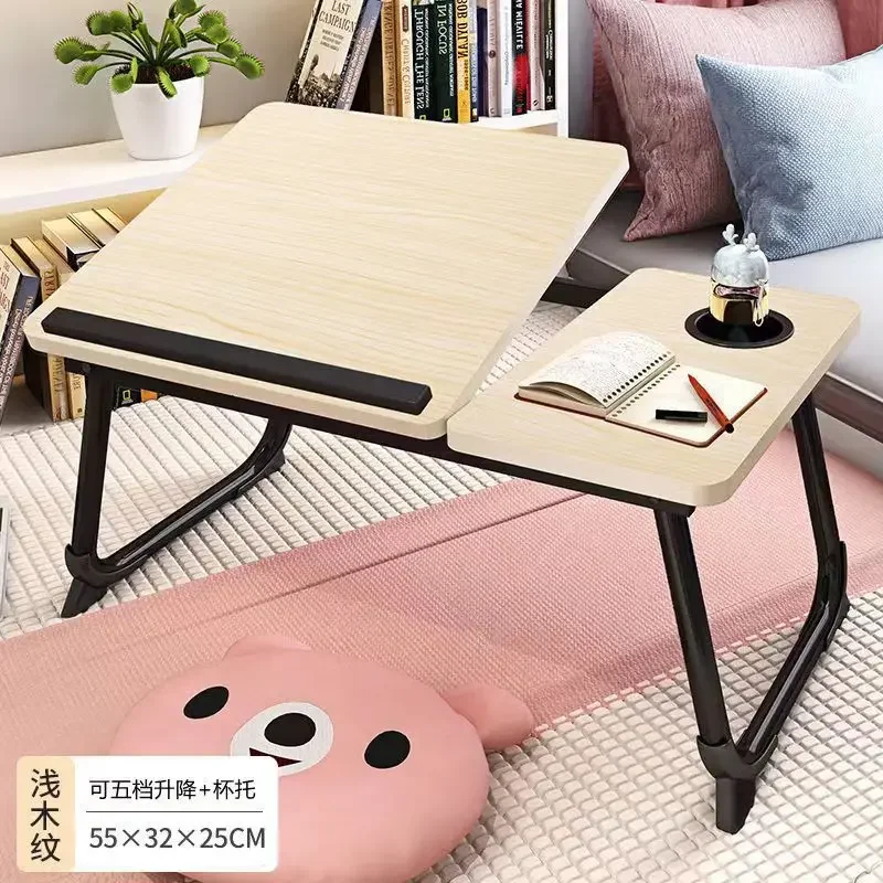 Computer Desk Notebook Height Adjustable Bedroom Sitting On The Ground Mobile Desk Dormitory Lazy Table Mini Table Foldable