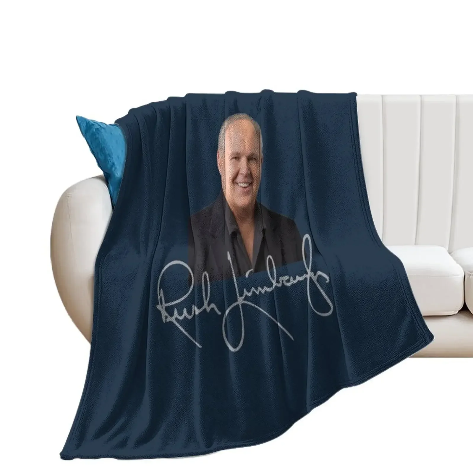 Rip rush limbaugh rush rip Talk Show Betsy Ross Throw Blanket Flannels Camping Nap Custom Blankets