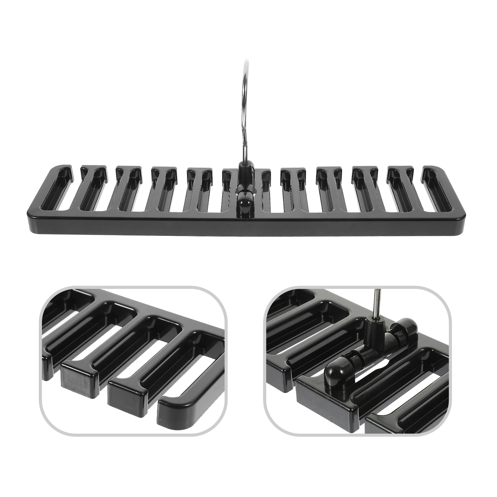 

2pcs Multi-Function Hook Scarf Organizer Tie Hanger Belt Holder Closet Space-Saving Strong Capacity Neat Display For