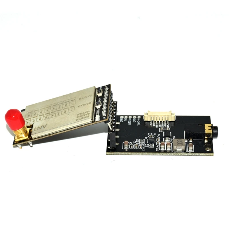 3.3G 3.5G 4W VTX 16CH + 3.3Ghz التناظرية VRX اللاسلكية فيديو جهاز ريسيفر استقبال وإرسال الصوت ل FPV طويل المدى RC سباق بدون طيار
