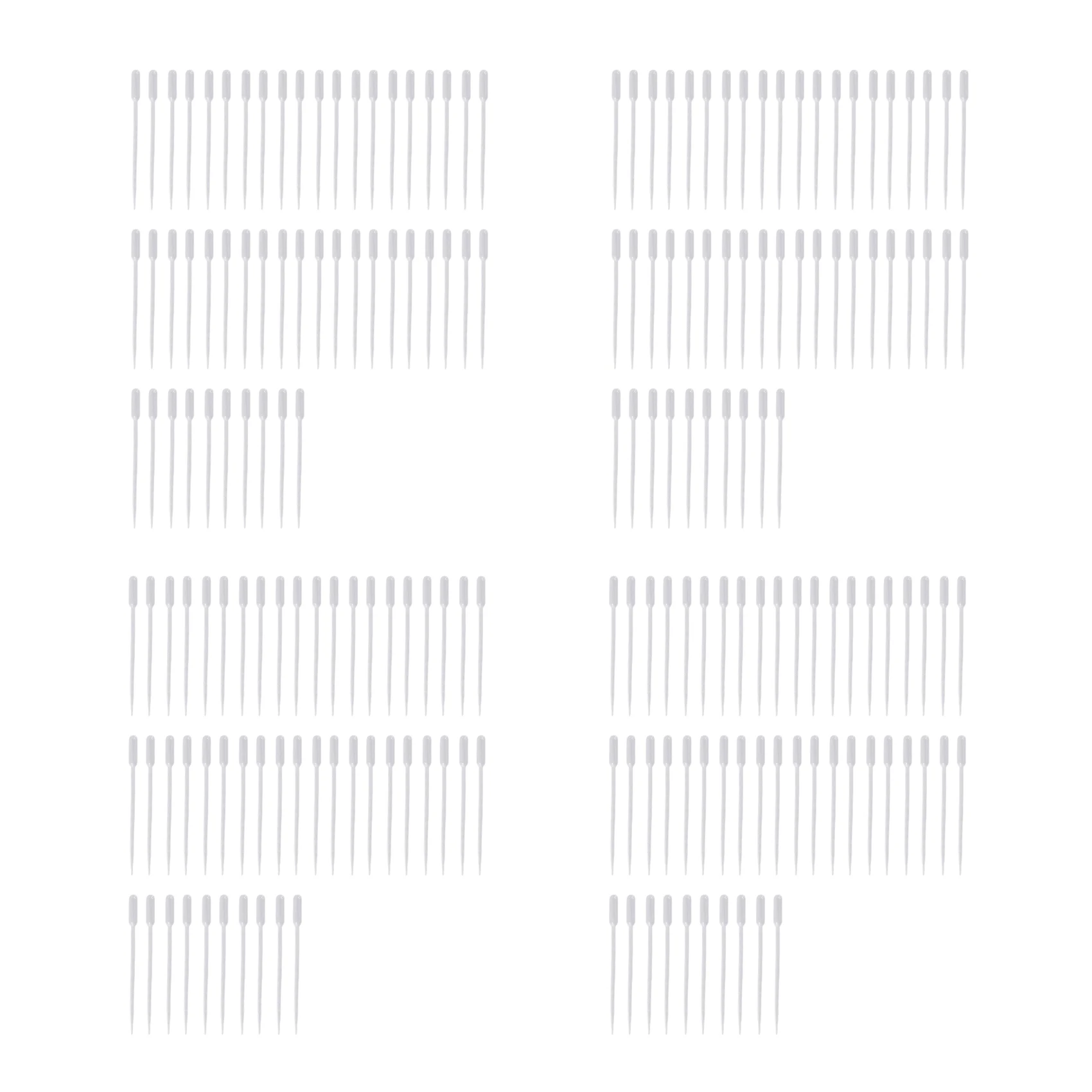 【استيقاظ】200 قطعة 10 مل ماصة نقل بلاستيكية شفافة ماصات باستور قطارات
