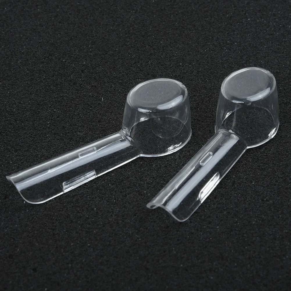 2/4pcs Electric Toothbrush Head Dustproof Cover (Electric Toothbrush Head Not Included) Toothbrush Head Clear Protective-Case