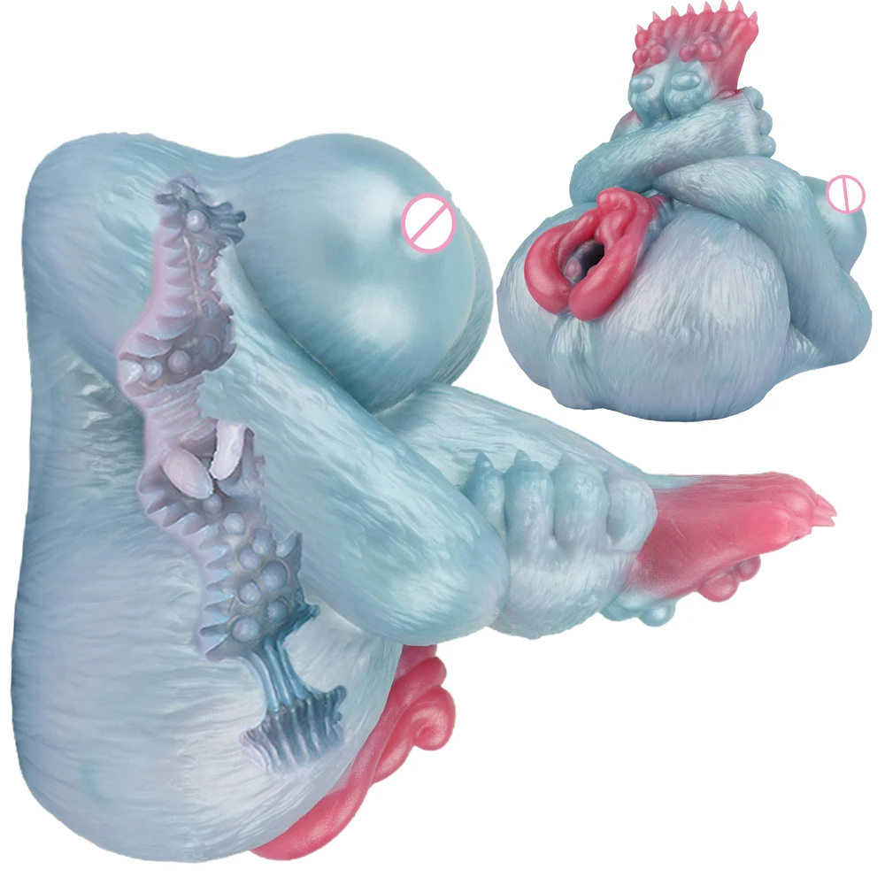 GEEBA Realistic Vagina Silicone Male Masturbator Adult Onahole Pocket Pussy Stroker Sex Toys Masturbation Sleeve Adult Supplies