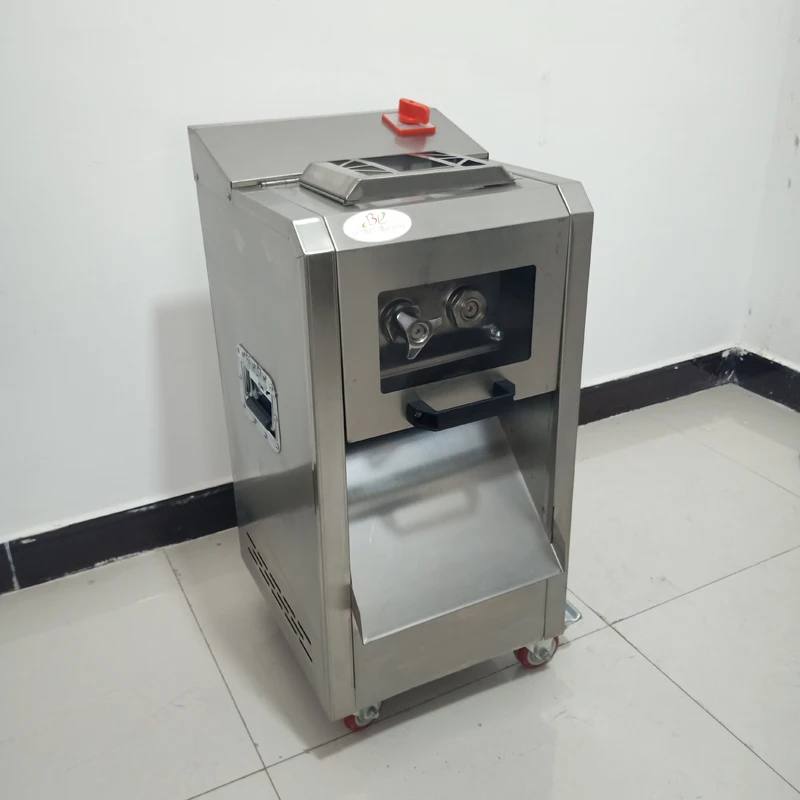 Meat Slicer Manual Sliced Cutting Machine Automatic Delivery Frozen Beef Mutton Roll Cutter For Kitchen Commercial