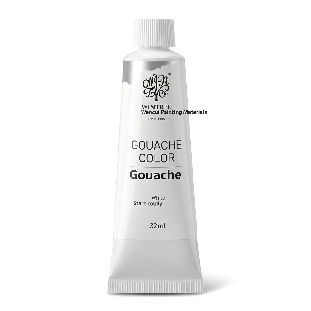 32 ml Gouache-Tube, wasserlösliche Farbe, waschbare Nachfüllung für Malbegeisterte und Anfänger – Detail 4