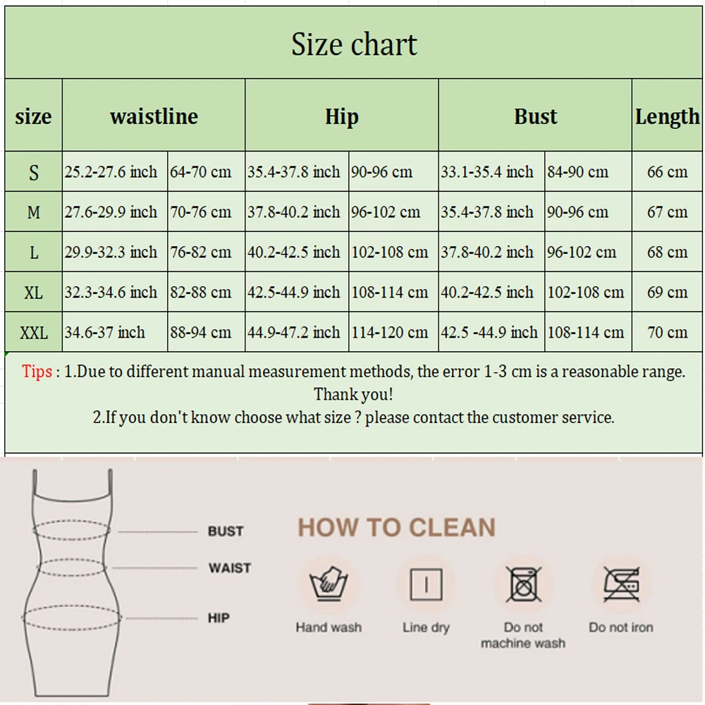 Shapewear Control Slips Dress Women Tight Slimming Shapewear Control Dress with Shoulder Straps Body Shaper Full Slips