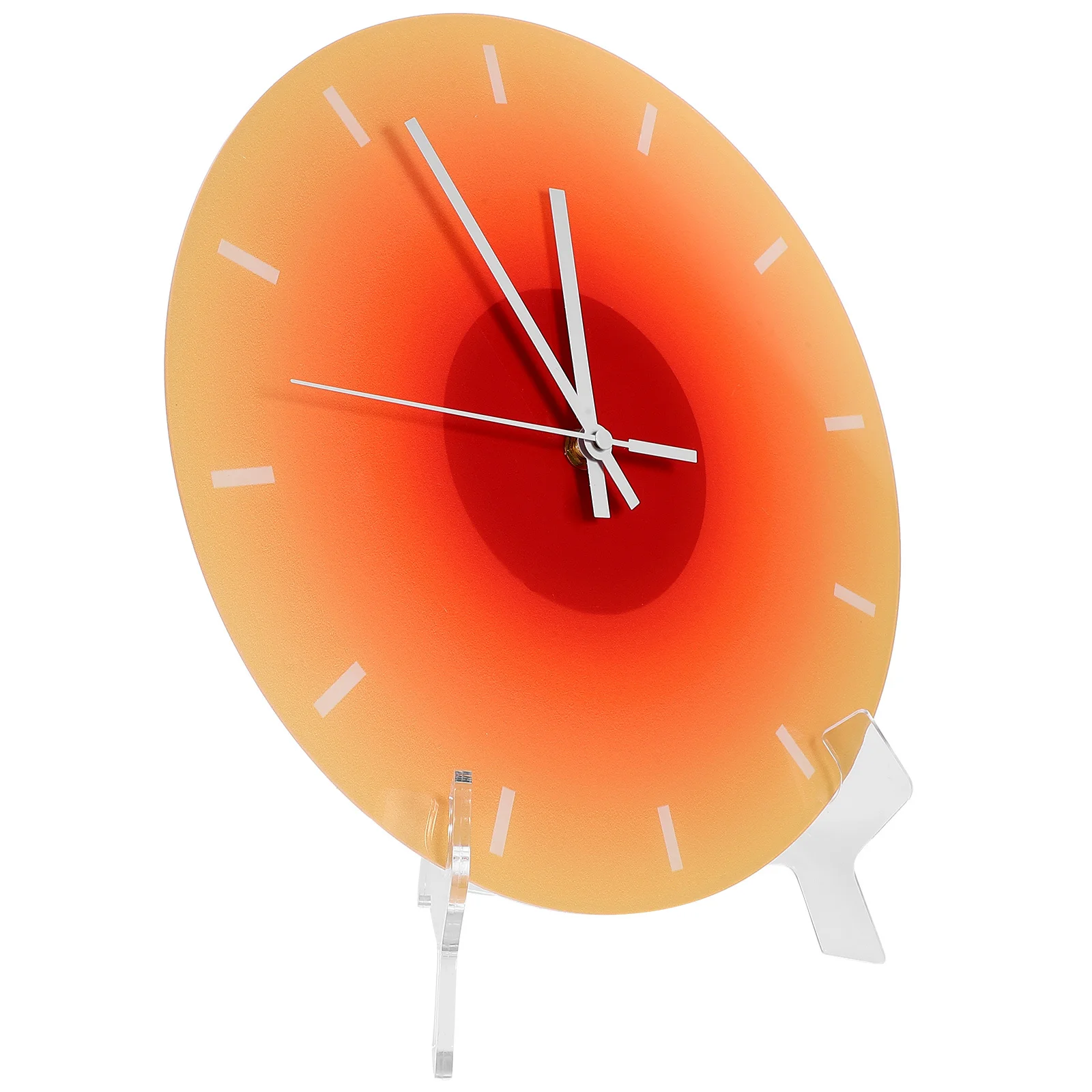 

Acrylic Round Wall Clock Silent Sweep Movement Indoor Bedroom Living Room Desk Decorative Home Office Clock Modern Style