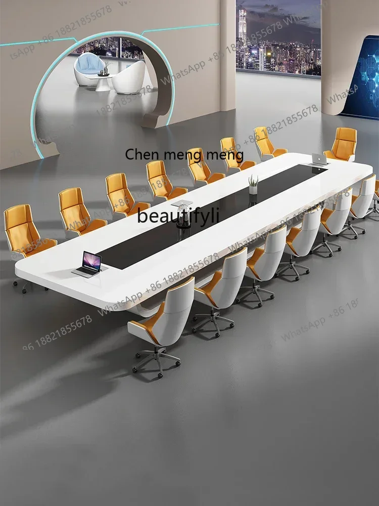 2003Conference Table Long Table Simple Modern Paint Conference  Size Long Training  Office Furniture