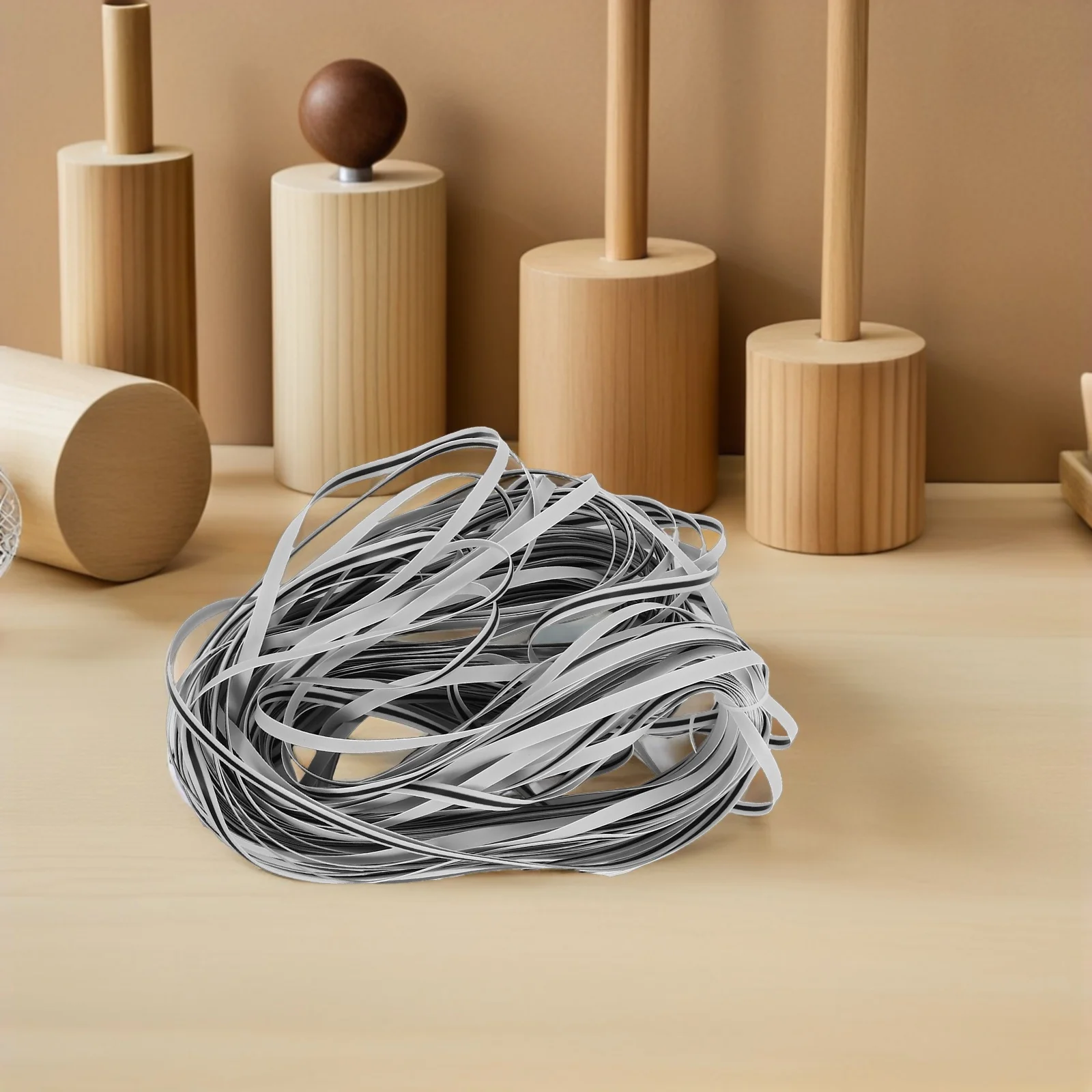 Pe Woven Rattan Roll 50M Artificial Rattan for Patio Furniture Repair DIY Craft Projects Synthetic Wicker Material for Storage