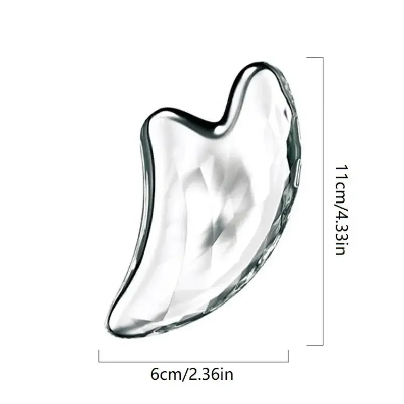 แผ่นขูดหน้าเรซิ่นสปา คริสตัล กัวซา บอร์ด กัวซา เครื่องมือนวดหน้า สำหรับยกกระชับใบหน้า กัวซา ขูดหน้า เครื่องนวดหน้าเรซิ่น