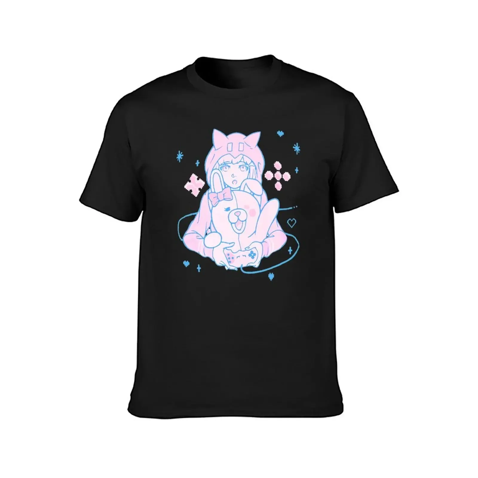 Danganronpa 2: Ultimate Gamer Chiaki Nanami Pastel (Danganronpa 2: Goodbye Despair) T-Shirt new edition plain white t shirts men