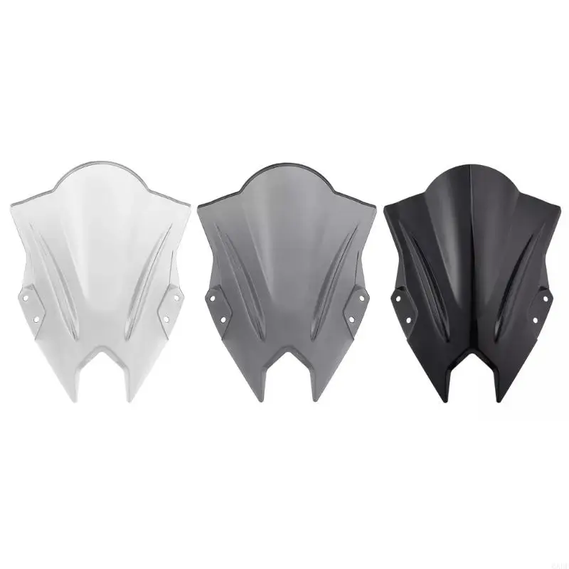 

2025 New Motorbike Accessories Windshield Front Fairing for 500 2024-2025 Motorcycle Windscreen Double Bubble Wind Deflector