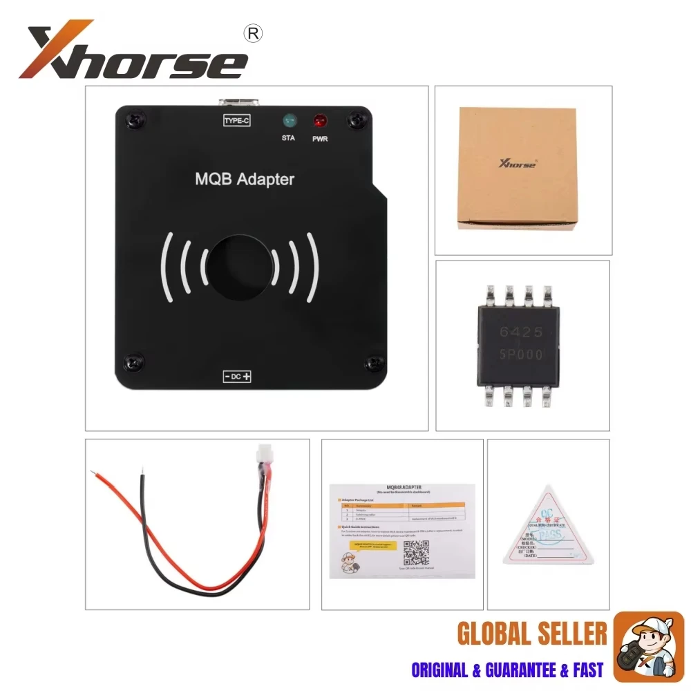 Original XHORSE MQB48 Adaptor No Need To Disassemble Dashboard XDMQBAGL For VVDI MLB TOOL