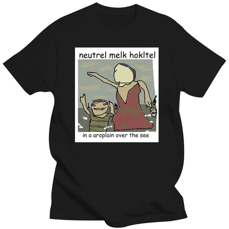 Neutral Meme Hotel T shirt neutral milk hotel neutral milk hotel music