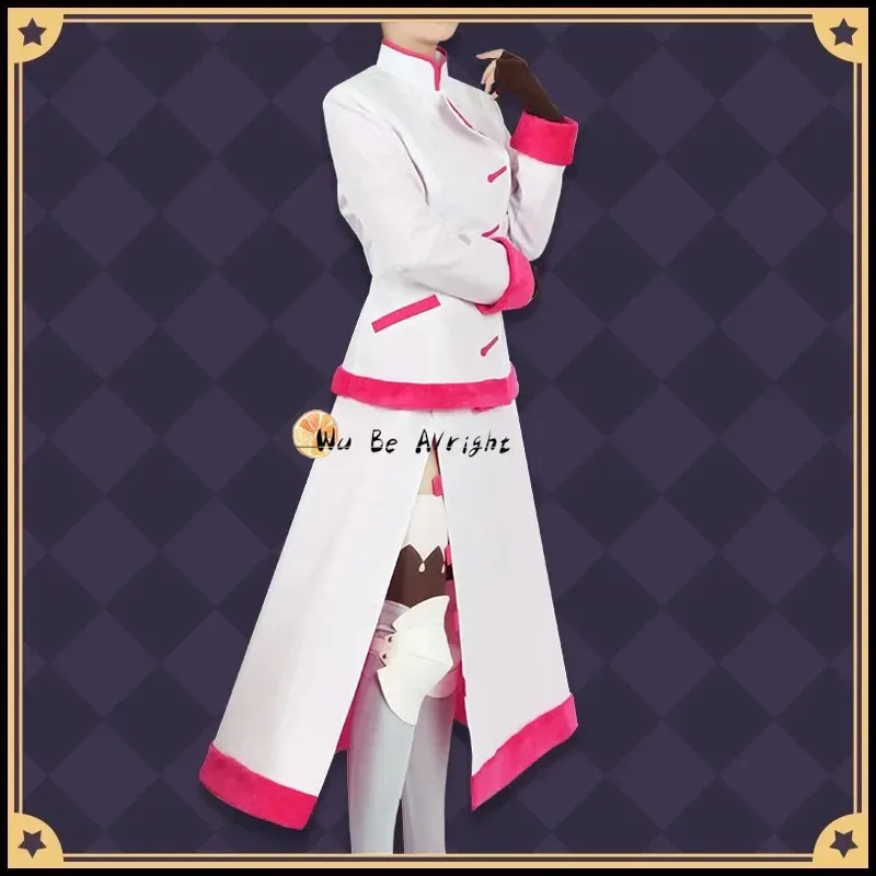 El caso de estudio de Vanitas Jeanne The Hellfire Witch Anime Cosplay disfraz peluca zapatos guantes rodilleras medias Halloween QX1131