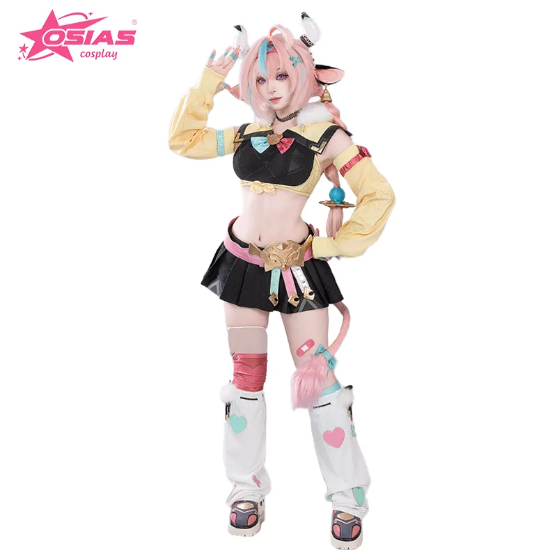 

OSIAS Varesa Cosplay Costume Set Varesa wig Varesa shoes Wuthering Waves Genshin Impact