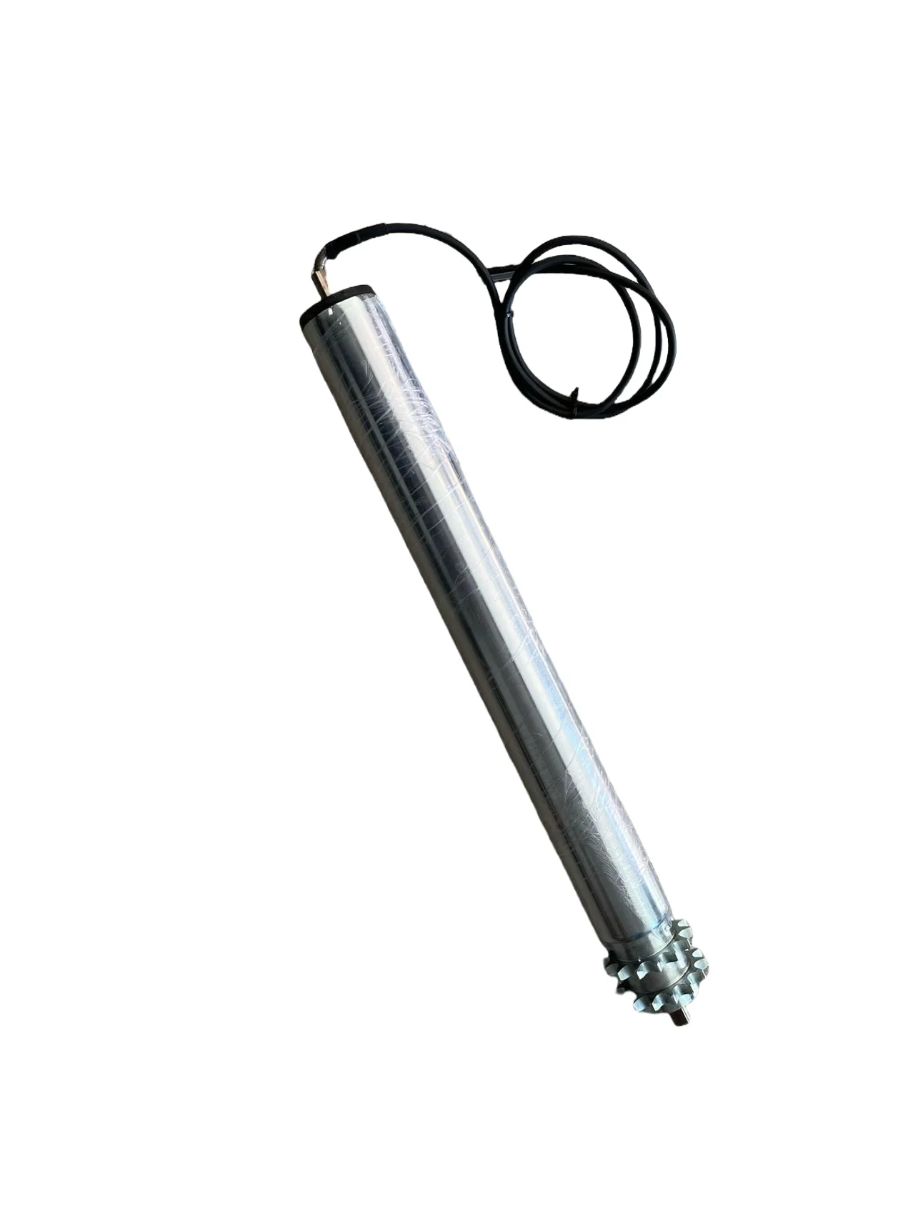 Diameter 50mm powered roller driving pulley for conveyorbelt mortised shaft