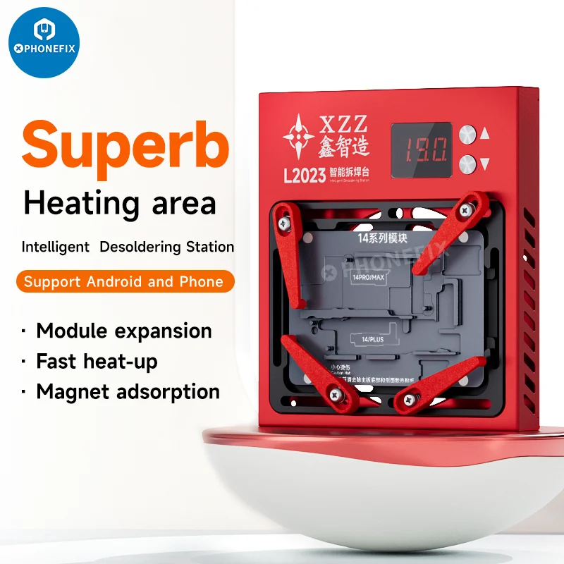 XZZ Xinzhizao Preheater L2023 For iPhone X/11/12/13/14/15 Pro Max Middle Layer Heating Motherboard Preheating Desoldering Repair