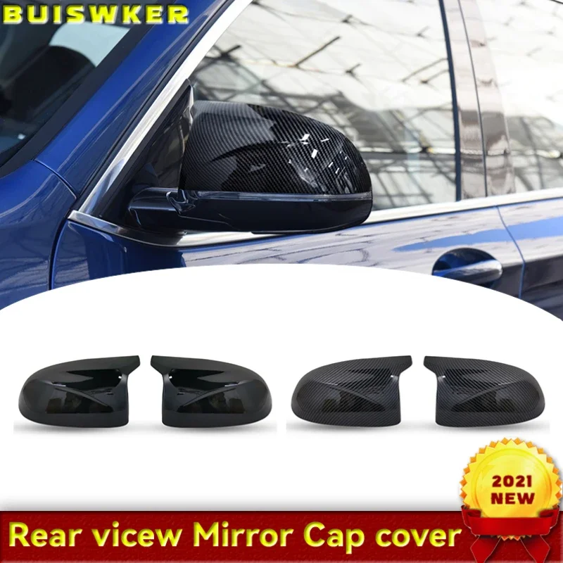 

For BMW X3 G01 X4 G02 X5 G05 X6 G06 X7 G07 2018 2019 2020 Car Rearview Side Mirror Cover Wing Cap Exterior Trim Replacement