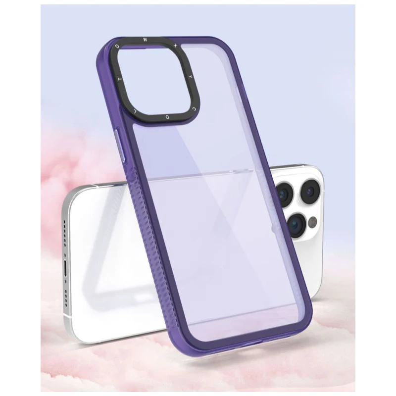 Custodia per telefono con Cover posteriore in TPU PC per iPhone 15 14 13 12 11 Pro Max Plus