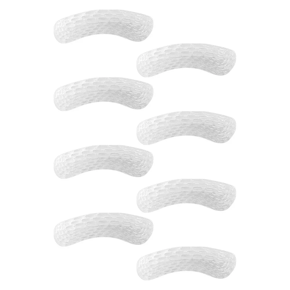 8pcs Anti-Dropping Sticker Durable Wear-Resistant Pads For High Heels Self-Adhesive Heel Liners Non-Slip Foot Protector Heel