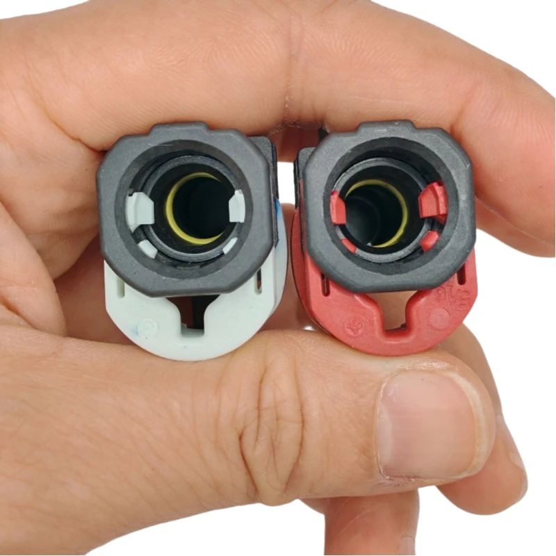 7.89-ID6 ID8 5/16 SAE fuel line quick connector plastic female connector fittings joint for petrol and diesel for car 2pcs