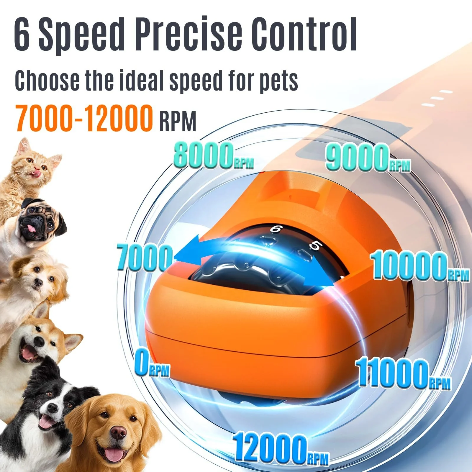 Factory Direct High-Speed Electric Pet Nail Clipper with Dual Lights and LCD Display for Dogs and Cats