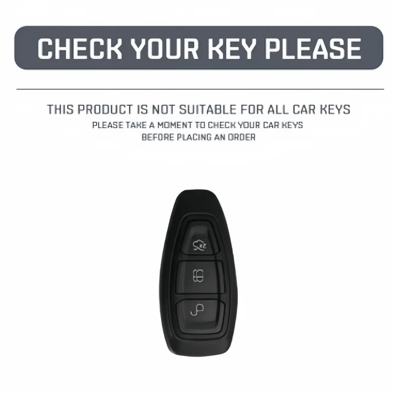 Car Remote Key Case Cover For Ford Focus 3 4 ST Fiesta Fusion Kuga Ecosport Mondeo MK3 MK4 Shell Fob Protect Accessories - view 2