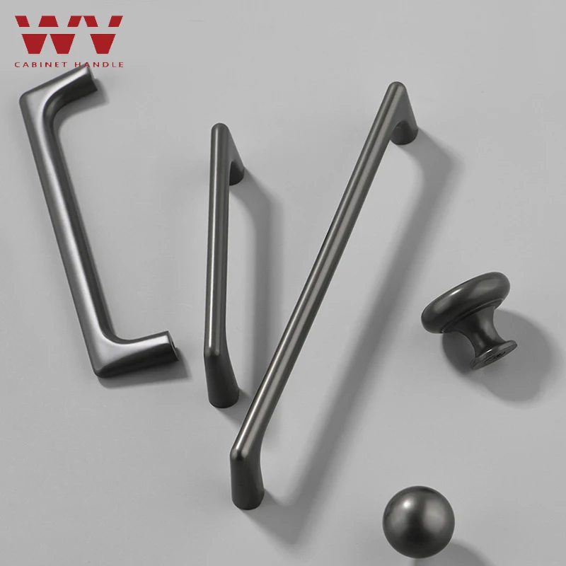 WV Modern Minimalist Pulls Cupboard Dressers Brass Gold Cabinet Door Handles Closet Drawer Knobs Kitchen Furniture Hardware