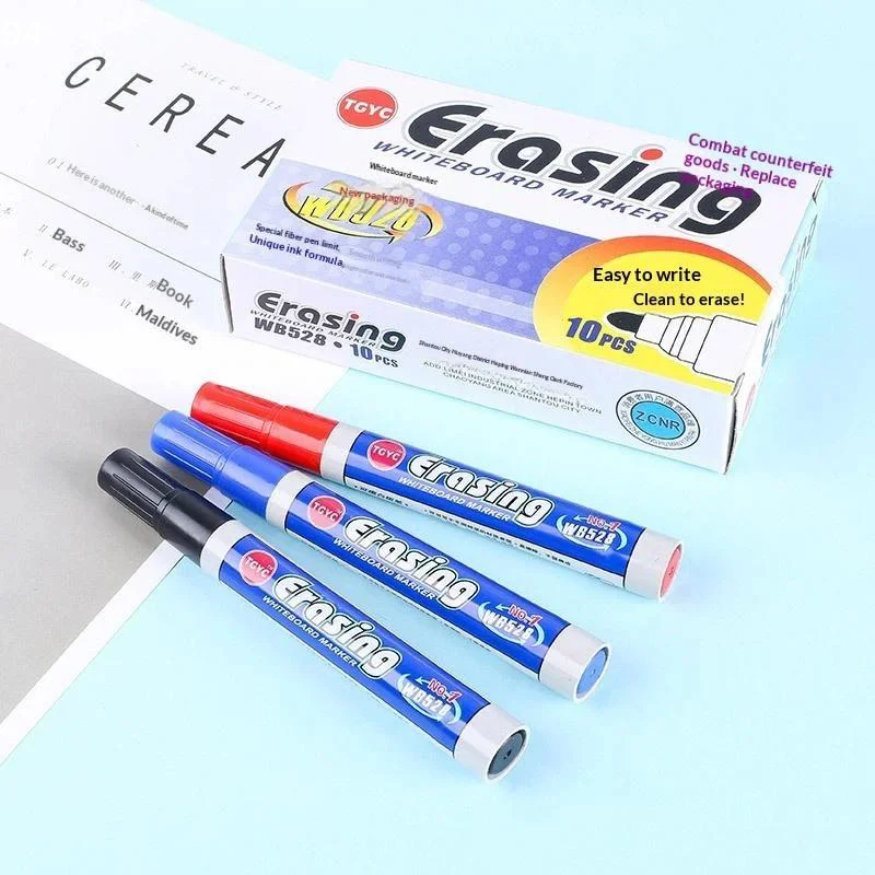 Dry Erase Whiteboard Markers Non Toxic Vivid Ink Smooth Writing For School Office Home UseNF stationery