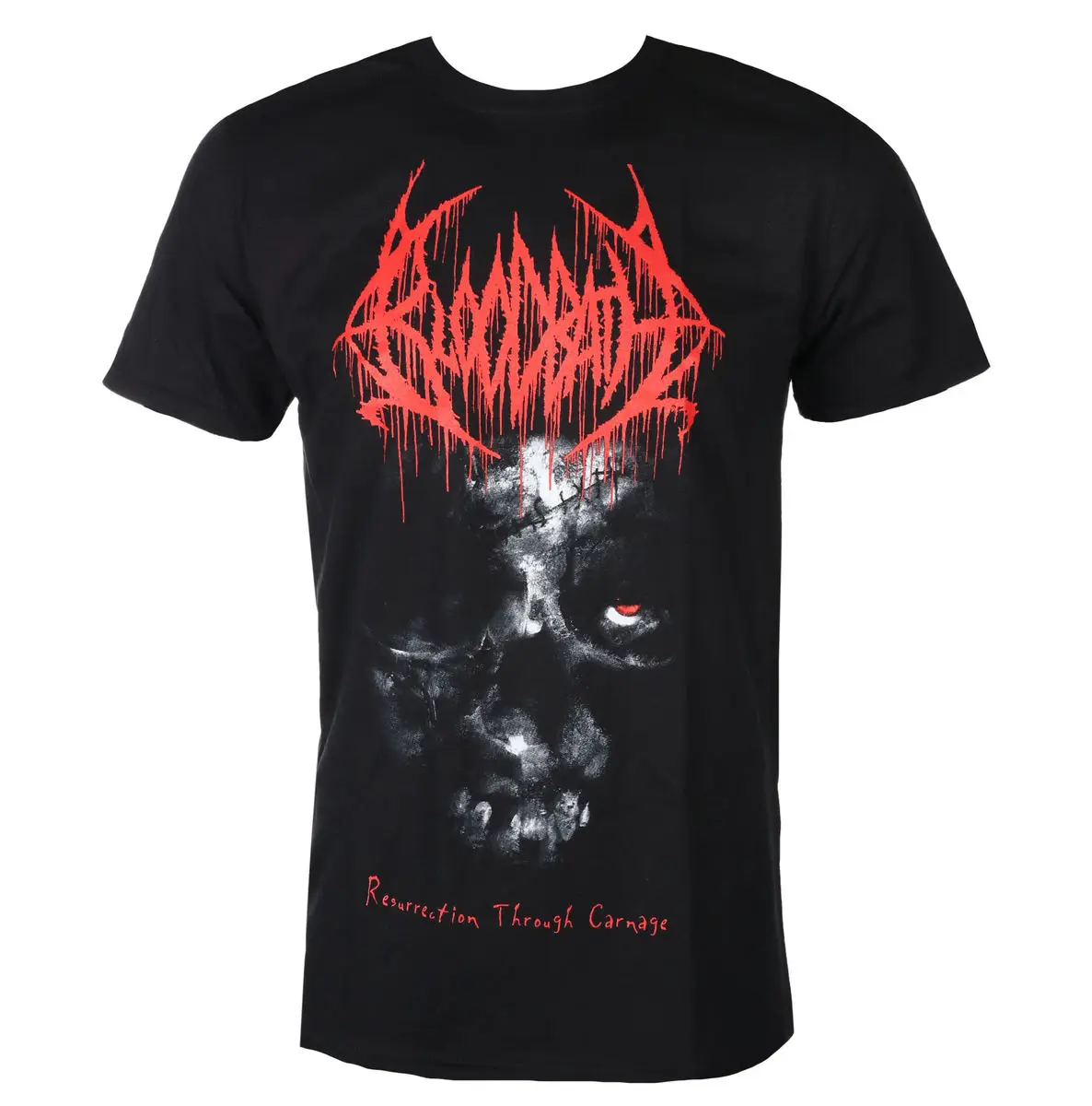 2026 Bloodbath Graphic Cotton Band T-shirt Unisex Summer Short Sleeve Fashion Brand Tee Luxury Casual Vintage Tees