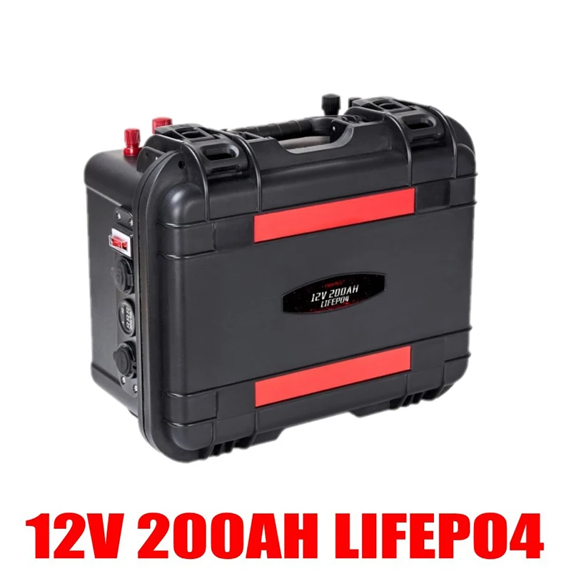 12V 100Ah Lifepo4 Battery 120Ah Power Bank 200Ah Rechargeable Batteries Marine RV Outdoor Inverter Lifepo4 Battery Pack - view 3