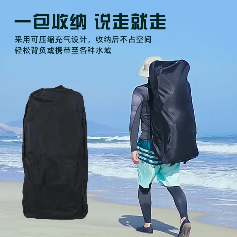 Adult brushed mesh material paddle board water surfboard SUP surfboard standing inflatable paddle board