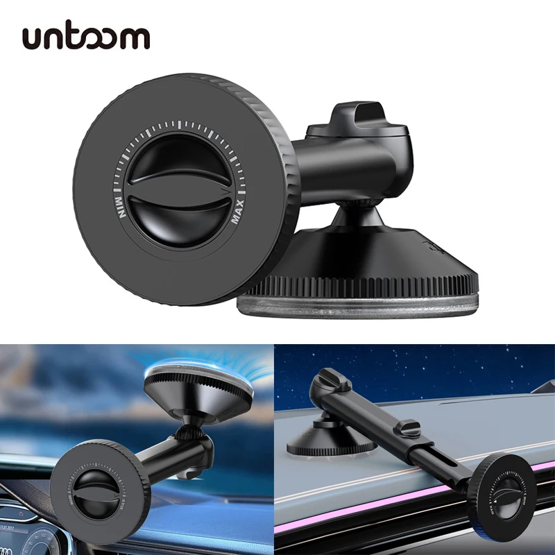 

Universal Strong Magnet Car Phone Holder for MagSafe 360° Nano Gel Vacuum Magnetic Car Dashboard Windshield Phone Mount Stand