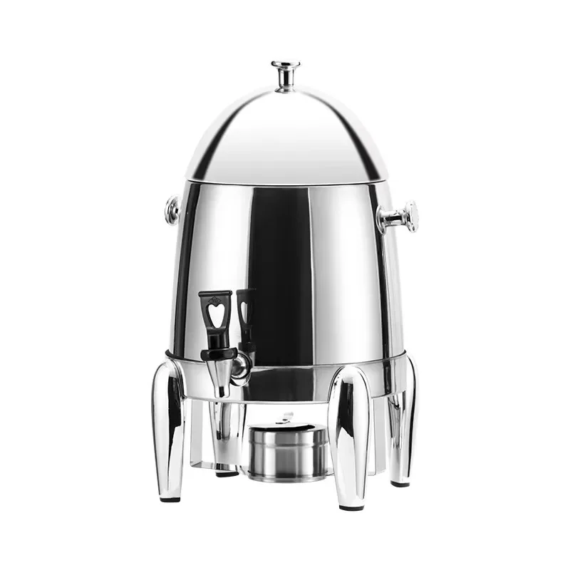 Large capacity stainless steel coffee maker Commercial kitchen equipment for hot and cold insulation electric/alcohol heating