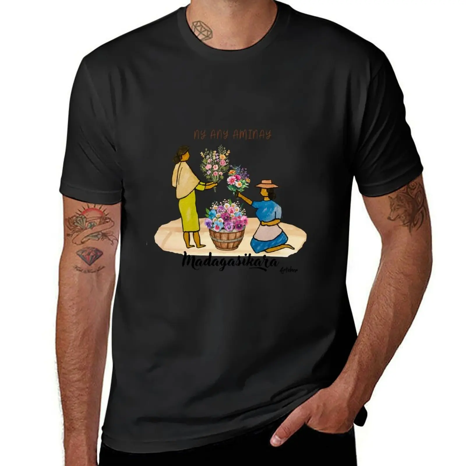 At the flower market T-Shirt new edition blanks tshirts for men