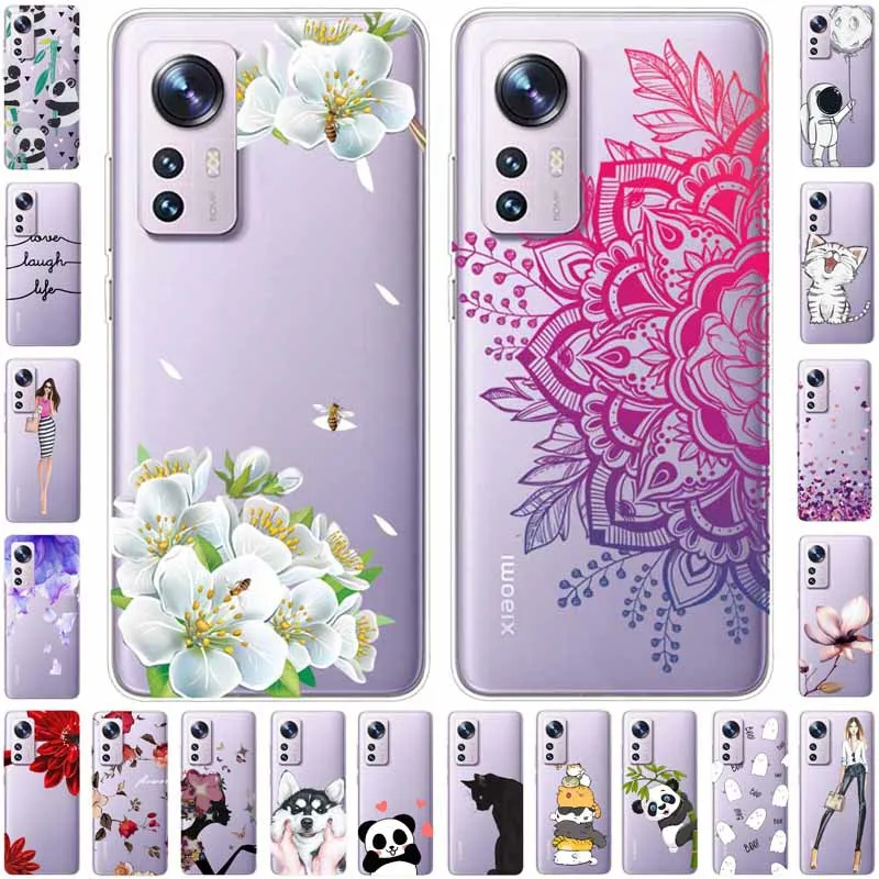 For Xiaomi 12X Case Clear Bumper Soft TPU Cover for Xiaomi Mi 12X 5G Case Silicone Transparent Funda for Xiaomi12X Mi12X 6.28\'\'