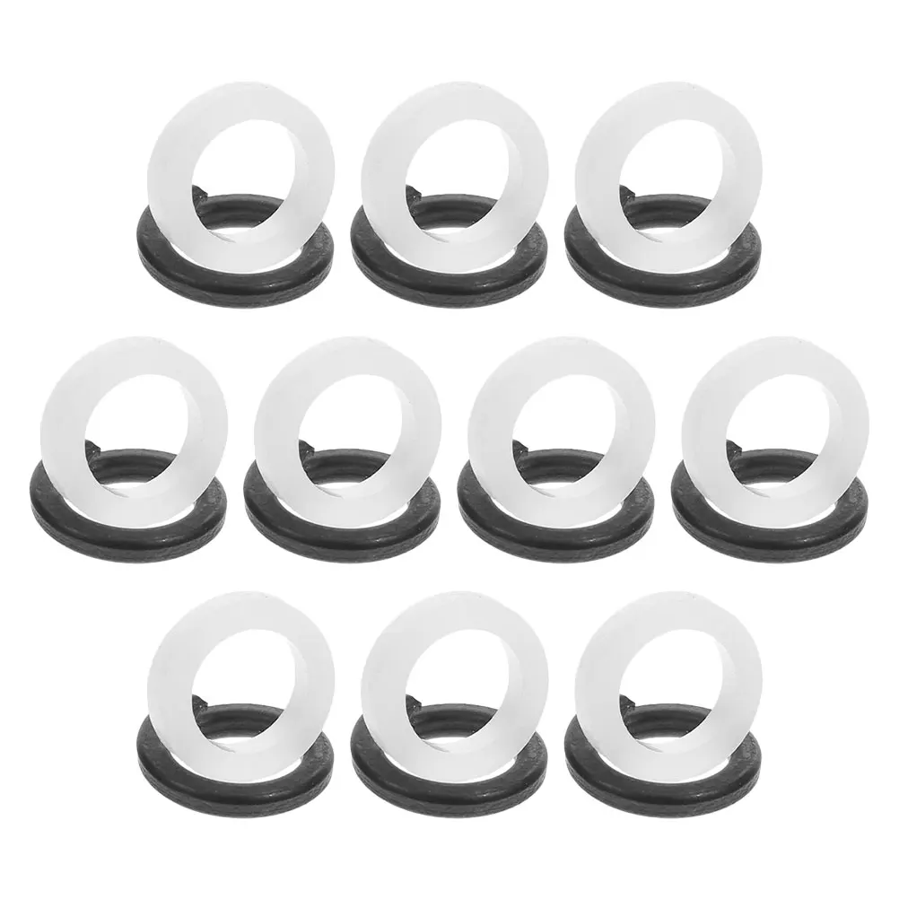 

20 Pcs Guitar Accessories Tuner Plastic Spacer Washer Metal Gaskets Felt Washers