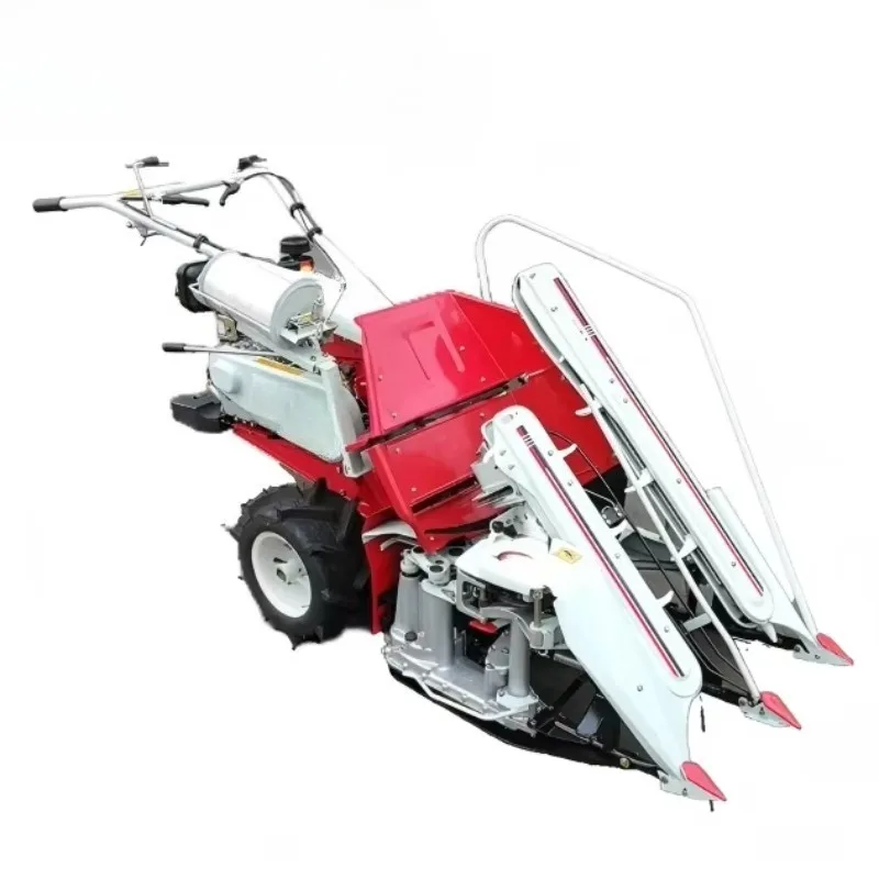 Compact Harvesting Machine Widely Used For Rice Wheat Paddy Bean Barley Good Field Adaptability Practical Agricultural Equipment