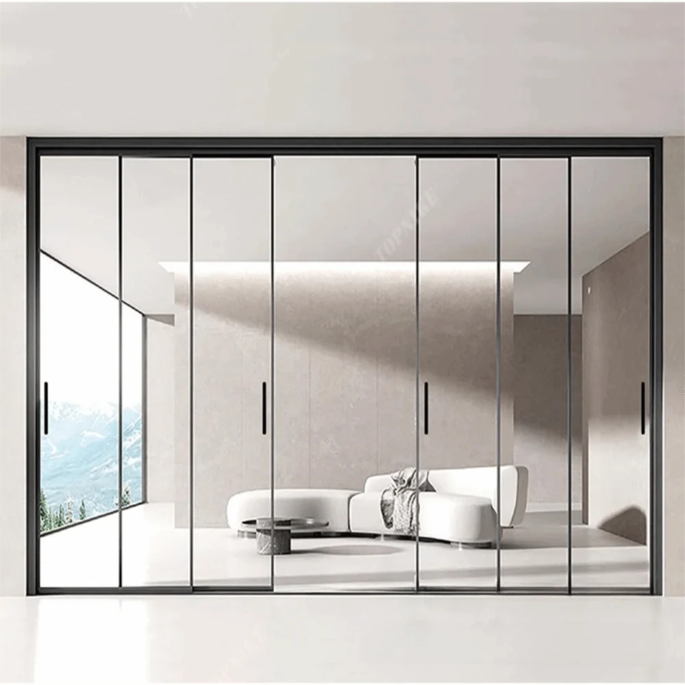 alca-de-porta-deslizante-em-liga-de-aluminio-preto-fosco-com-detalhes-dourados-e-prateados-adesivo-forte-impermeavel-para-banheiro-com-estrutura-ultra-estreita