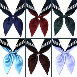 Sailor Suit Bowties Satin Bowknot Japanese Students Girls Cosplay Sailor Uniform Bow Ties Halloween Party Roleplay Accessories