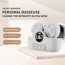 Neck Electric Massager body Neck Massage EMS Cervical Vertebra Massage Patch for Muscle Pain Relief LCD Stimulator Relief Pain